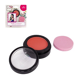 Дитяча пудрова крейда для волосся червона, зі спонжем - 1 - smarttoys.com.ua