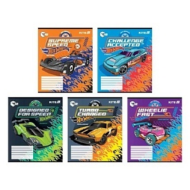 Зошит 12 арк., лін., гібр. лак + УФ лак, HW - 1 - smarttoys.com.ua