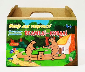 Конструктор-розмальовка: "Ведмеді-Ковалі" - 1 - smarttoys.com.ua