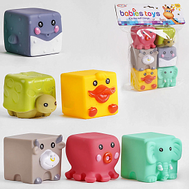 Сенсорні кубики 2021-1 (96/2) 6шт в пакеті - 1 - smarttoys.com.ua