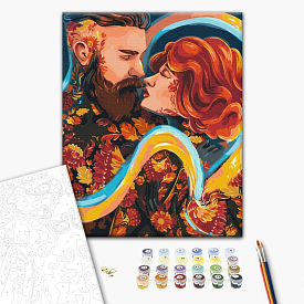 Картина за номерами: Закохані © Olena Lazarenko 40х50 - 1 - smarttoys.com.ua