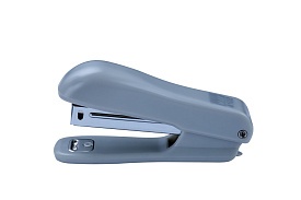 Степлер пластиковий круглий до 10арк. (скоби №10), JOBMAX, сірий - 1 - smarttoys.com.ua