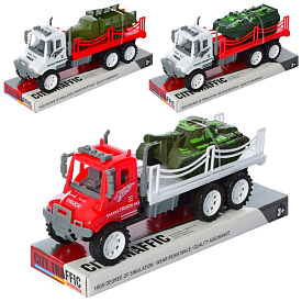 Трейлер 578-44-45-46 інерц., військовий транспорт, мікс видів, бліст., 23,5-12,5-8см. - 1 - smarttoys.com.ua