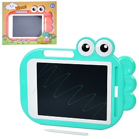 LCD планшет HZ879-A 10 дюймів, динозавр, кольоровий, 2 кольори, бат.(табл), кор., 37,5-30,5-2 см. - 1 - smarttoys.com.ua