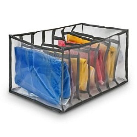 Коробка-органайзер для зберігання білизни 7отд 36*25*20см., R89680 - 1 - smarttoys.com.ua
