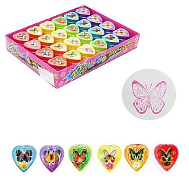 Штампи дитячі "Метелики", 6 видів, в дісплеї/24/ - 1 - smarttoys.com.ua