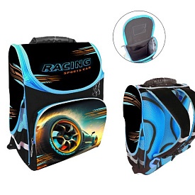 Ранець-короб ортопедичний, Швидкість 34*26*15см, Space, Д - 1 - smarttoys.com.ua