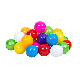 Шарик малий. 40 шт 70 мм 025 (6) "BAMSIC" - 1 - smarttoys.com.ua