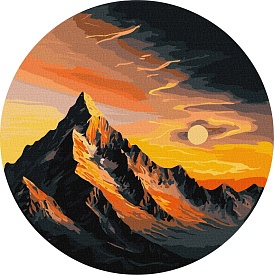 Набір для розпису по номерах. "Невідомий край" d29см - 1 - smarttoys.com.ua