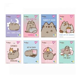 Блокнот YES А7/48 кл клей YES Pusheen - 1 - smarttoys.com.ua