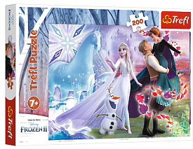 32656 Trefl Пазли "200" Frozen Чарівний світ сестер - 1 - smarttoys.com.ua