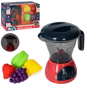 Блендер 6718A гвинт обертається, фрукти 4шт., світло, бат., кор., 26-20-11 см. - 1 - smarttoys.com.ua