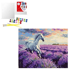 Набір для розпису по номерах "У лавандових полях" 40х50см - 1 - smarttoys.com.ua
