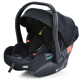 Автокрісло дитяче ME 1186 i-KEEP Melange Jet Black i-SIZE R129, зріст дитини 40-87 см., чорний. - 1 - smarttoys.com.ua