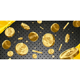 Конверт для грошей "$" ЛВ 01-589 - 1 - smarttoys.com.ua