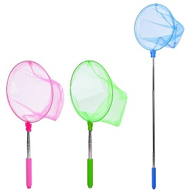 Сачок для метеликів MS 1295-1 ручка-телескоп,ручка EVA, діам. 24 см., мет.,3 кольори,довж. 50-115см. - 1 - smarttoys.com.ua