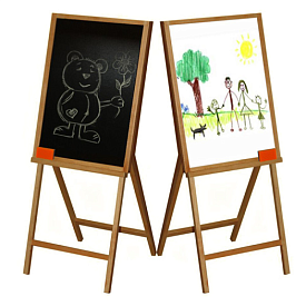 Мольберт для малювання 2-сторон.(60*70*105) ВП-007 Вінні Пух - 1 - smarttoys.com.ua