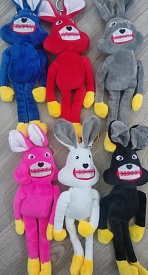 Брелок м'який Кролик Poppy Playtime 25см - 1 - smarttoys.com.ua