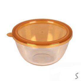 Салатник скло з кришкою 500мл R34982-0.5 - 1 - smarttoys.com.ua