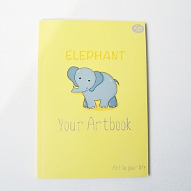 Блокнот TM Profiplan "Artbook elephant", A5 - 1 - smarttoys.com.ua
