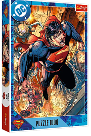 09368 Trefl Пазли "1000" Superman Супермен в дії - 1 - smarttoys.com.ua