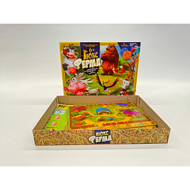 Гра велика наст. "Ферма ЛЮКС" укр - 1 - smarttoys.com.ua