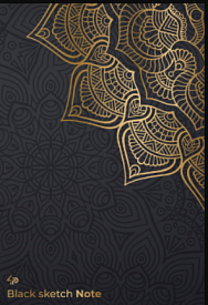 Блокнот TM 4Profi "Black sketch note" hindi, A5 904822	 - 1 - smarttoys.com.ua