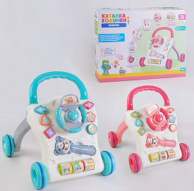 Музичні ходунки-каталка 17739 (8) "TK Group", знімна панель, мелодії, ксилофон, пальчикові ігри, в коробці - 1 - smarttoys.com.ua