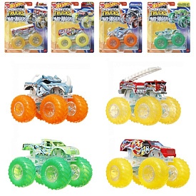 Базова машинка-позашляховик 1:64 серії "Power Smashers" Monster Trucks Hot Wheels (в ас.) - 1 - smarttoys.com.ua