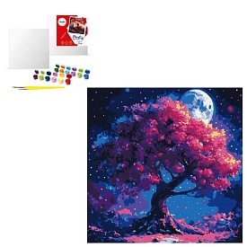 Набір для розпису по номерах "Силует дерева" 40х40см - 1 - smarttoys.com.ua