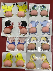 Наклейка попка МТ00128 - 2 - smarttoys.com.ua