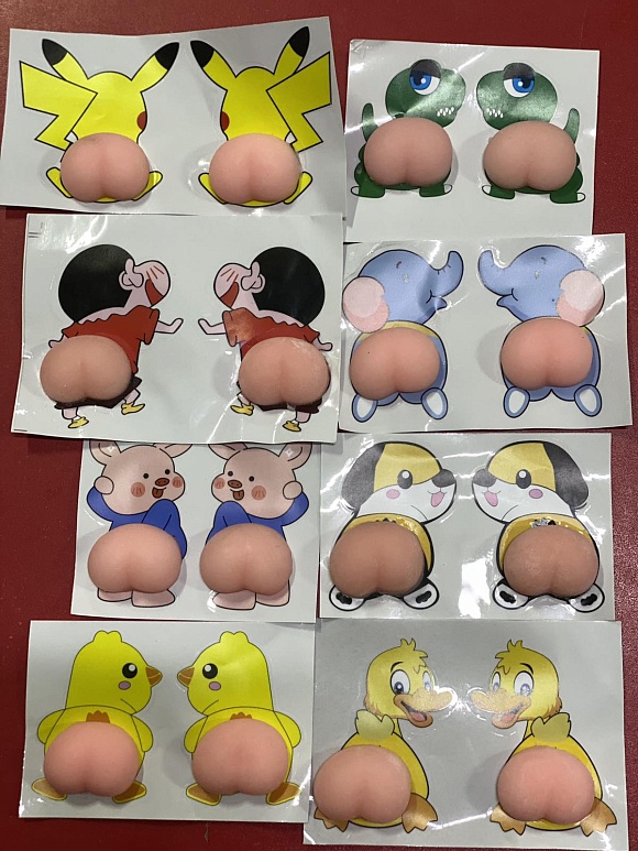 Наклейка попка МТ00128 - 2 - smarttoys.com.ua