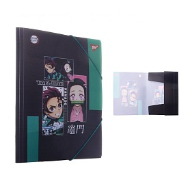 Папка Yes A4 на гумці "Demon Slayer" - 1 - smarttoys.com.ua