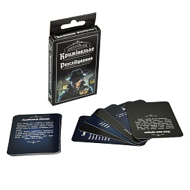 Карткова гра Strateg Кримінальне розслідування розважальна українською мовою (30418) - 1 - smarttoys.com.ua