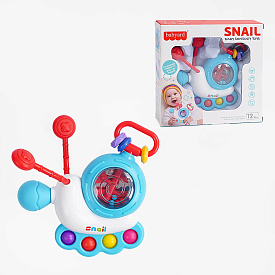 Брязкальце BY 202 (96) поп-іт, тріскачка, пискавка, пальчикові ігри, шумливі кольорові сфери, в коробці - 1 - smarttoys.com.ua