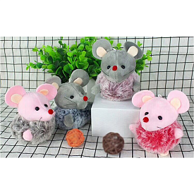 М'яка миша-брелок, розмір 10 см - 1 - smarttoys.com.ua