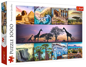 07920 Trefl Пазли "1000" Колаж - Африка - 1 - smarttoys.com.ua
