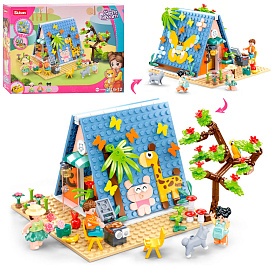 Конструктор SLUBAN M38-B1088 "Girls Dream": Табір, 341 дет. - 1 - smarttoys.com.ua