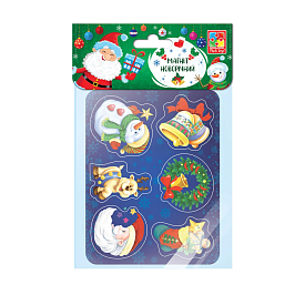 Магніт декоративно-сувенірний "Новорічний" VT 5105-06 ЦІНА ЗА 1 ШТУКУ (100) "Vladi Toys" - 1 - smarttoys.com.ua
