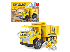 Конструктор AUSINI 29602 (24/2) "Будівельна техніка", 210 елементів, у коробці - 1 - smarttoys.com.ua