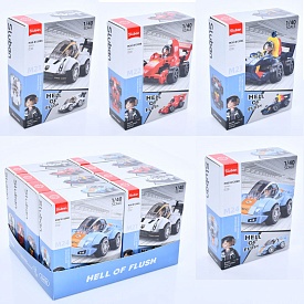 Конструктор SLUBAN M38-B1208 авто серія,машина,1:40,фігурка,4види,8шт. в диспл.,кор.,30-19-26см. - 1 - smarttoys.com.ua