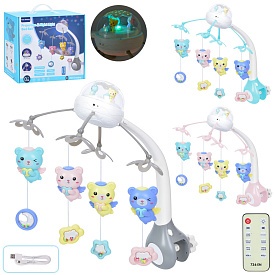 Карусель на ліжечко 6688ABC дист.кер., інфрач.,підвіски 4шт.,муз.,акум.,USB,3види,кор.,28-31-13см. - 1 - smarttoys.com.ua