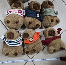 М'яка іграшка "Капібара", в одязі 20см - 1 - smarttoys.com.ua