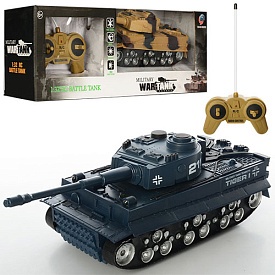 Танк 369-34-36 радіокер., 2 види, муз., світло, бат., кор., 43-14,5-12,5 см. - 1 - smarttoys.com.ua