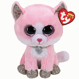 Дитяча іграшка м’яконабивна TY Beanie Boo's 36366 Рожеве кошеня "FIONA" 15см, 36366 - 1 - smarttoys.com.ua
