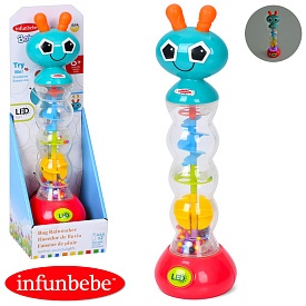 Гра LS2301-wL брязкальце, дощ, тріскачка, світло, бат. (табл.), кор., 9,5-28-9 см. - 1 - smarttoys.com.ua