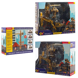 Машинка-конструктор OTAMANKO Бульдозер/Будівельний гідромолоток 2 в 1 - 1 - smarttoys.com.ua