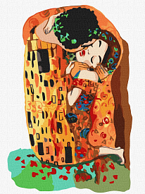 Набір для розпису по номерах. "Поцілунок" 30х40см - 1 - smarttoys.com.ua