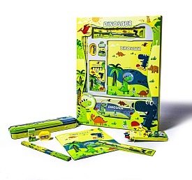 КАНЦЕЛЯРСЬКИЙ НАБІР 8012 Жовтий - 1 - smarttoys.com.ua