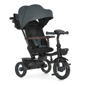 Велосипед MT 1038-1 Magnet Gray 3 колеса EVA, поворотн, складний, батьк. ручка, багажник,темно-сірий - 1 - smarttoys.com.ua